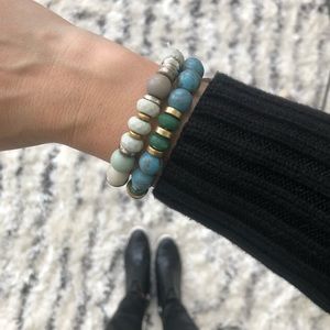 Stella & Dot Intention beaded Bracelets